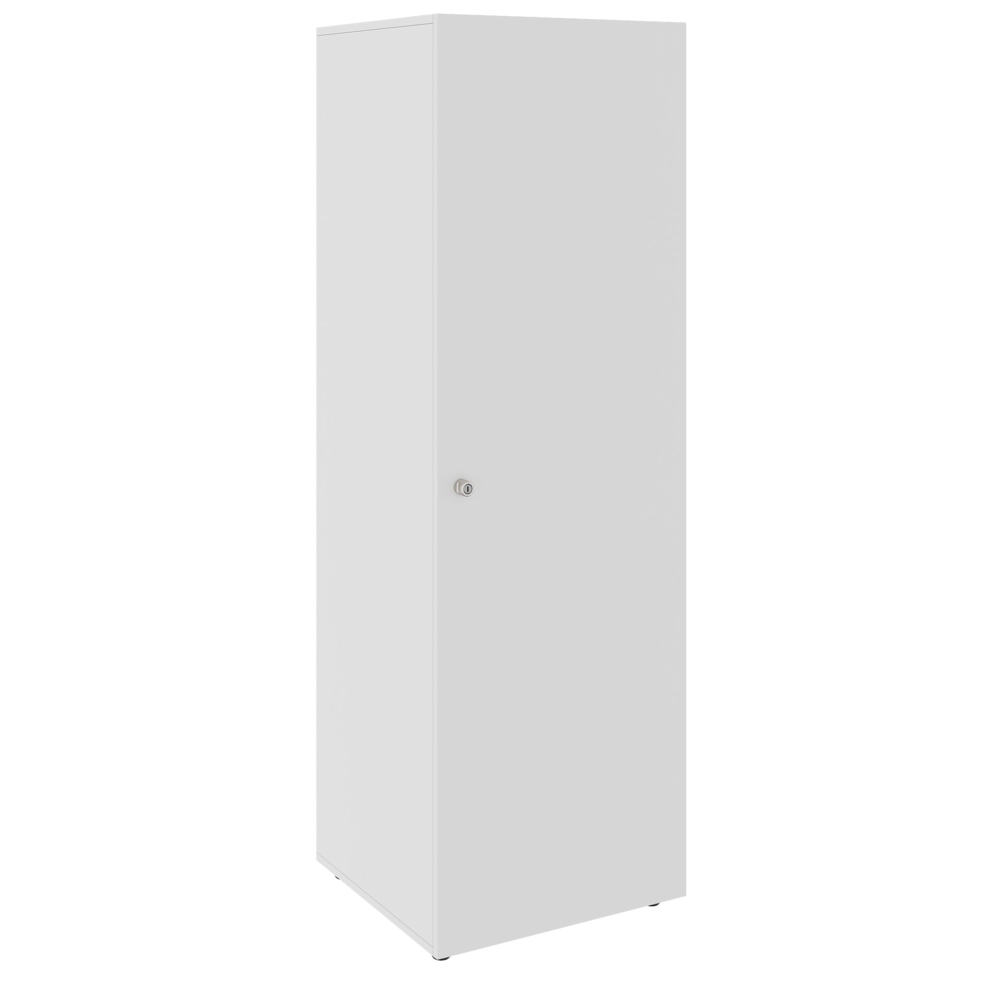 PRO Garderobenschrank | 5 OH, 400 - 600 x 1880 mm, Soft-Close, Grau - 1 Main Image