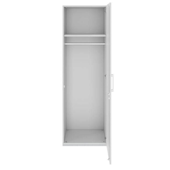 PRO Garderobenschrank | 5 OH, 400 - 600 x 1880 mm, Soft-Close, Grau