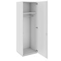 PRO Garderobenschrank | 5 OH, 400 - 600 x 1880 mm, Soft-Close, Grau