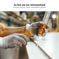 PRO Garderobenschrank | 5 OH, 400 - 600 x 1880 mm, Soft-Close, Grau - 6 Thumbnail Image
