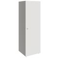 PRO Gabinetto di Cloakroom | 5 OH, 400 - 600 x 1880 mm, morbido -close, grafite / bianco - 1 Thumbnail Image