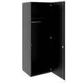 PRO Garderobenschrank | 5 OH, 400 - 600 x 1880 mm, Soft-Close, Schwarz PRO Garderobenschrank | 5 OH, 400 - 600 x 1880 mm, Soft-Close, Schwarz