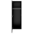 PRO Gabinetto di Cloakroom | 5 OH, 400 - 600 x 1880 mm, morbido, nero - 3 Thumbnail Image