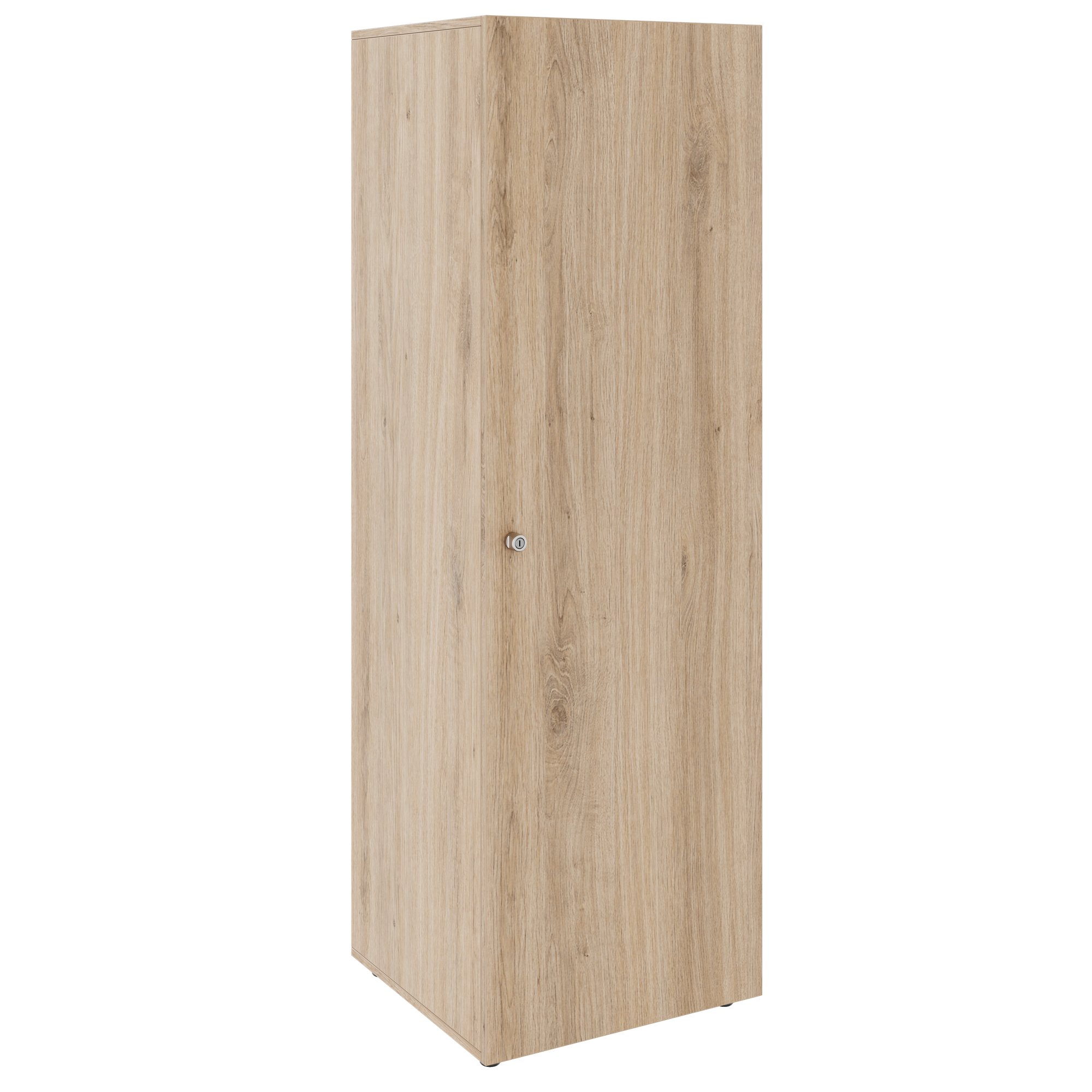 PRO Gabinetto di Cloakroom | 5 OH, 400 - 600 x 1880 mm, morbido, quercia naturale - 1 Main Image