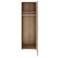 PRO Gabinetto di Cloakroom | 5 OH, 400 - 600 x 1880 mm, morbido, quercia naturale - 3 Thumbnail Image