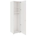 PRO Gabinetto di Cloakroom | 6 OH, 400 - 600 x 2250 mm, morbido, bianco - 4 Thumbnail Image
