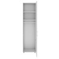 PRO Gabinetto di Cloakroom | 6 OH, 400 - 600 x 2250 mm, morbido, grigio - 3 Thumbnail Image