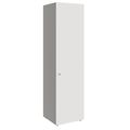 PRO Gabinetto di Cloakroom | 6 OH, 400 - 600 x 2250 mm, morbido -close, grafite / bianco - 1 Thumbnail Image