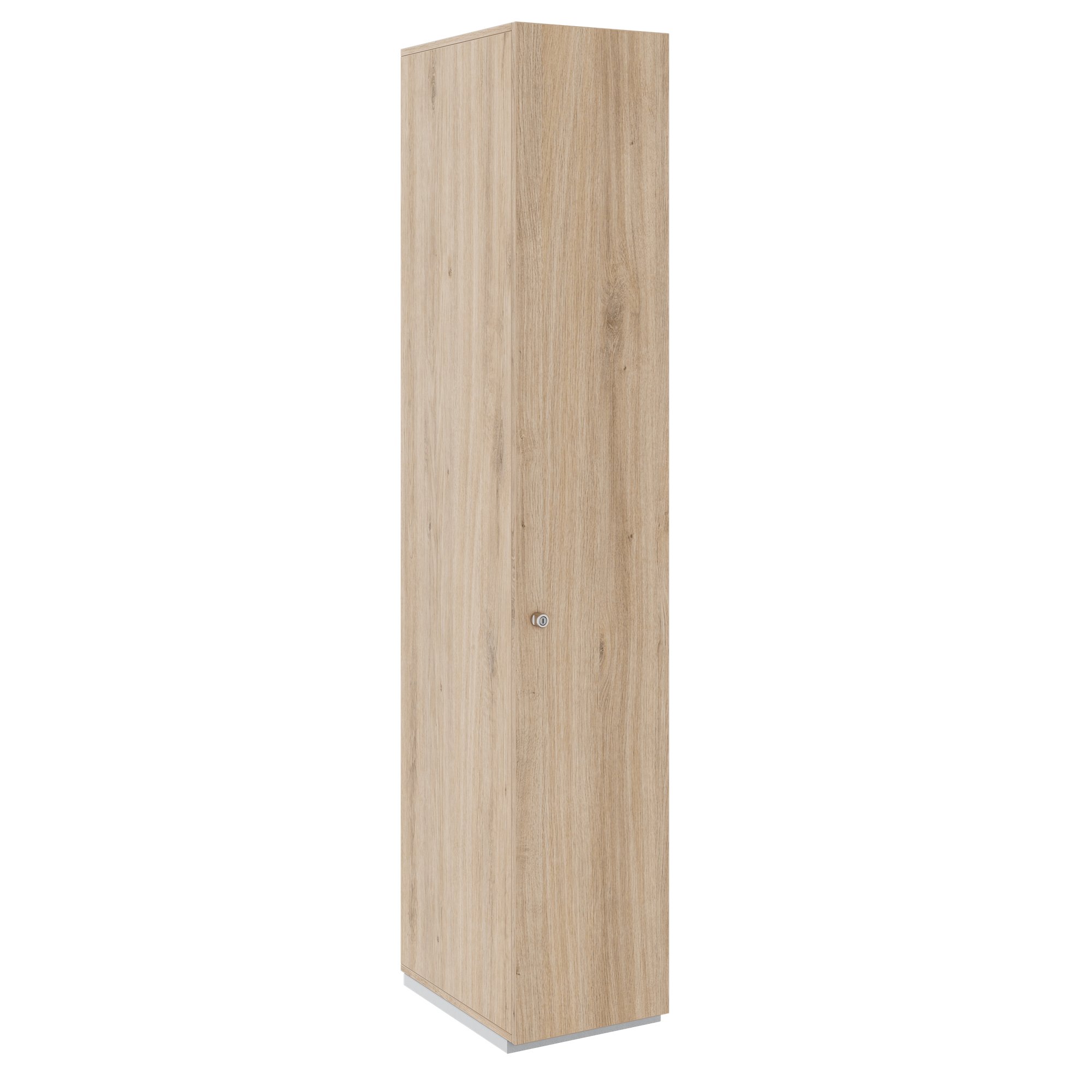 PRO Gabinetto di Cloakroom | 6 OH, 400 - 600 x 2250 mm, morbido -close, area naturale - 1 Main Image