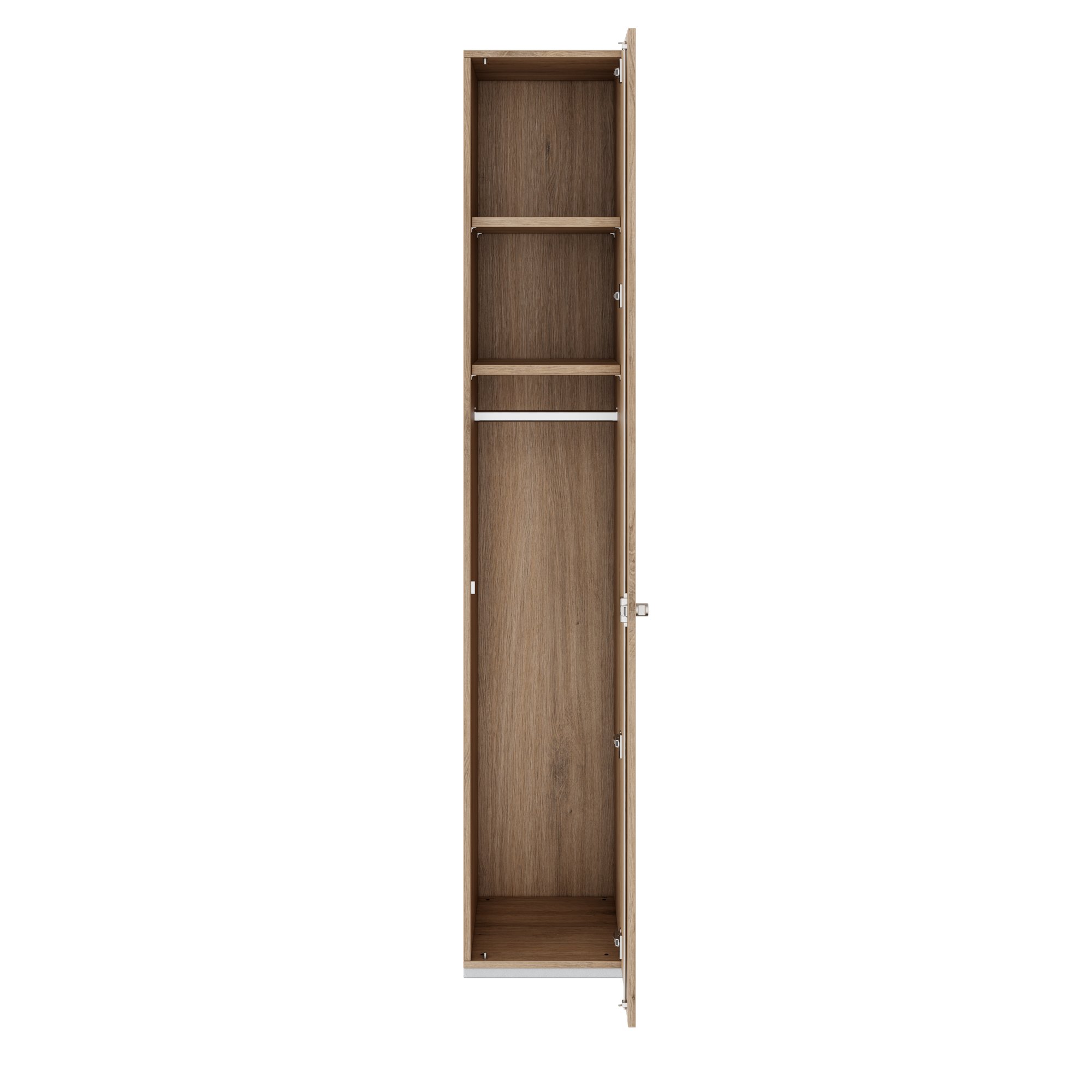 PRO Gabinetto di Cloakroom | 6 OH, 400 - 600 x 2250 mm, morbido -close, area naturale - 3 Main Image