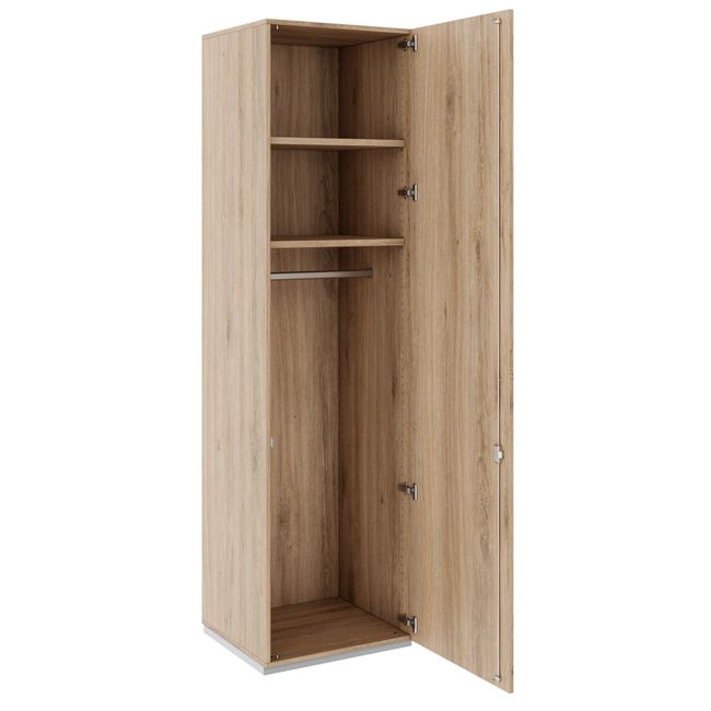 PRO Garderobenschrank | 6 OH, 400 - 600 x 2250 mm, Soft-Close, Natureiche PRO Garderobenschrank | 6 OH, 400 - 600 x 2250 mm, Soft-Close, Natureiche