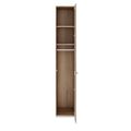 PRO Gabinetto di Cloakroom | 6 OH, 400 - 600 x 2250 mm, morbido -close, area naturale - 3 Thumbnail Image