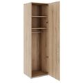 PRO Garderobenschrank | 6 OH, 400 - 600 x 2250 mm, Soft-Close, Natureiche PRO Garderobenschrank | 6 OH, 400 - 600 x 2250 mm, Soft-Close, Natureiche