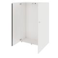 PRO Gabinetto di Cloakroom | 4 OH, 800 - 1000 x 1510 mm, morbido -close, bianco - 4 Thumbnail Image