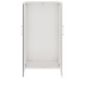 PRO Garderobenschrank | 4 OH, 800 - 1000 x 1510 mm, Soft-Close, Weiß