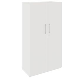 PRO Garderobenschrank | 4 OH, 800 - 1000 x 1510 mm, Soft-Close, Weiß