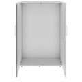 PRO Gabinetto di Cloakroom | 4 OH, 800 - 1000 x 1510 mm, morbido, grigio - 3 Thumbnail Image