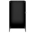 PRO Gabinetto di Cloakroom | 4 OH, 800 - 1000 x 1510 mm, morbido, nero - 3 Thumbnail Image
