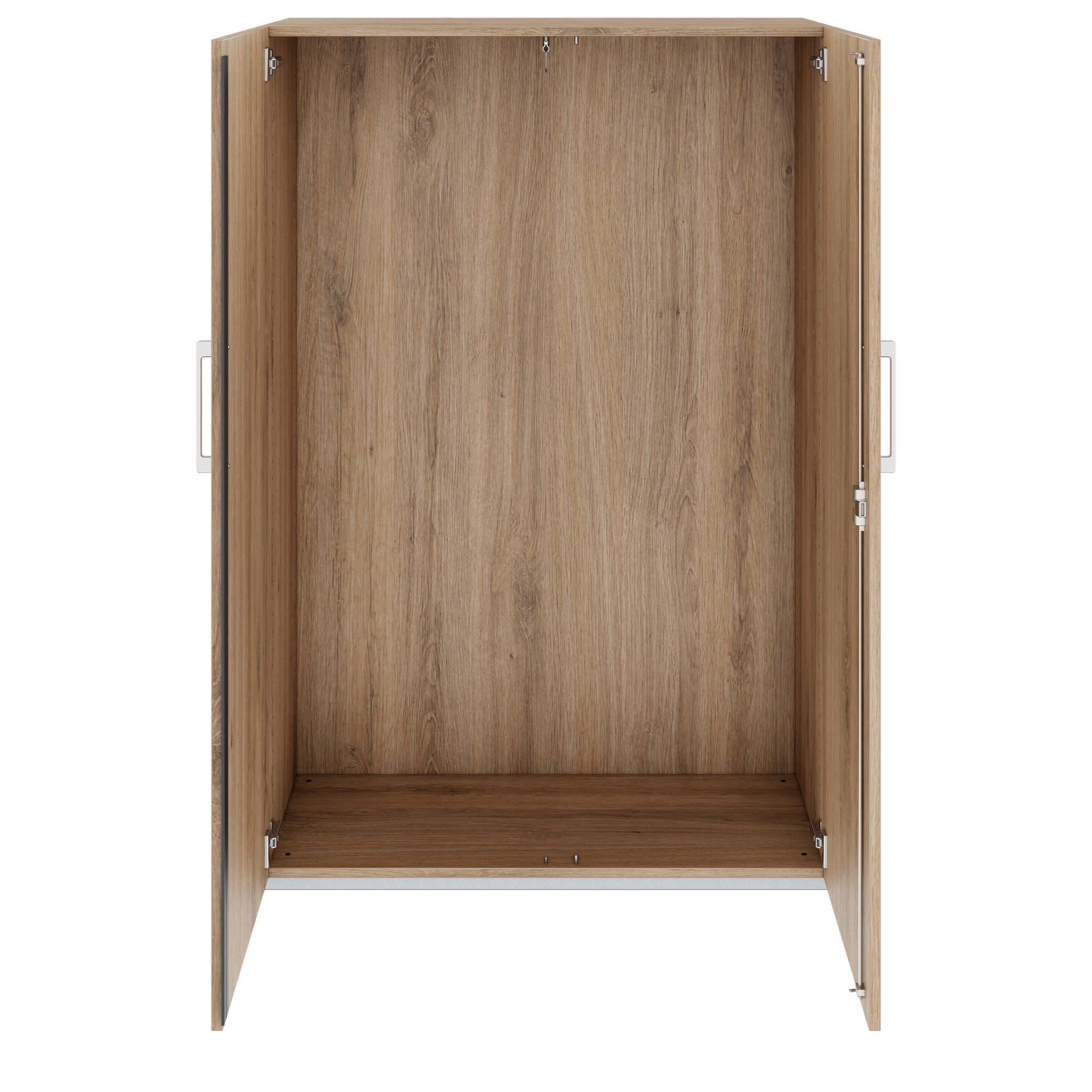 PRO Gabinetto di Cloakroom | 4 OH, 800 - 1000 x 1510 mm, morbido -close, area naturale - 3 Main Image
