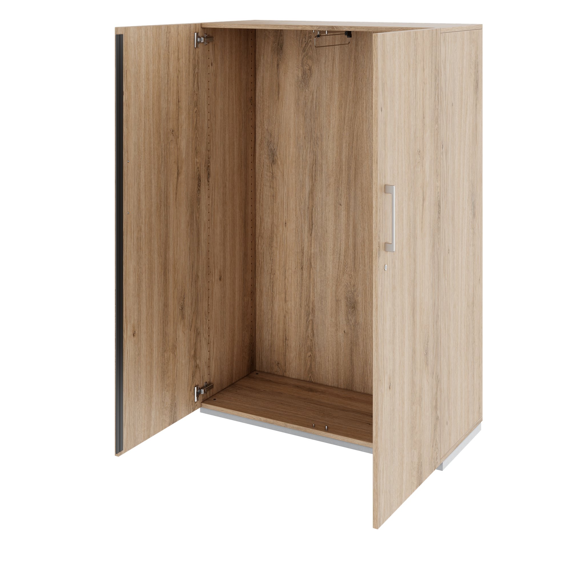 PRO Gabinetto di Cloakroom | 4 OH, 800 - 1000 x 1510 mm, morbido -close, area naturale - 4 Main Image