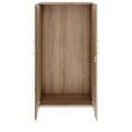 PRO Garderobenschrank | 4 OH, 800 - 1000 x 1510 mm, Soft-Close, Natureiche