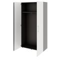 PRO Gabinetto di Cloakroom | 5 OH, 800 - 1000 x 1880 mm, morbido -close, grafite / bianco - 4 Thumbnail Image