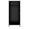 PRO Gabinetto di Cloakroom | 5 OH, 800 - 1000 x 1880 mm, morbido, nero - 3 Thumbnail Image