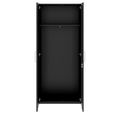 PRO Garderobenschrank | 5 OH, 800 - 1000 x 1880 mm, Soft-Close, Schwarz PRO Garderobenschrank | 5 OH, 800 - 1000 x 1880 mm, Soft-Close, Schwarz