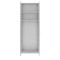PRO Garderobenschrank | 6 OH, 800 - 1000 x 2250 mm, Soft-Close, Grau - 3 Thumbnail Image