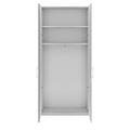 PRO Garderobenschrank | 6 OH, 800 - 1000 x 2250 mm, Soft-Close, Grau