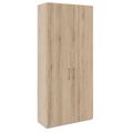 PRO Garderobenschrank | 6 OH, 800 - 1000 x 2250 mm, Soft-Close, Natureiche PRO Garderobenschrank | 6 OH, 800 - 1000 x 2250 mm, Soft-Close, Natureiche