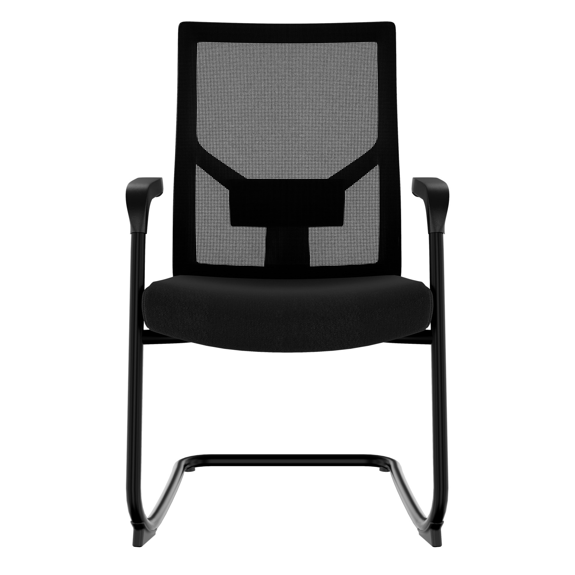 Y-frame Freischwinger | Con supporto regolabile con lordosi, nero - 4 Main Image