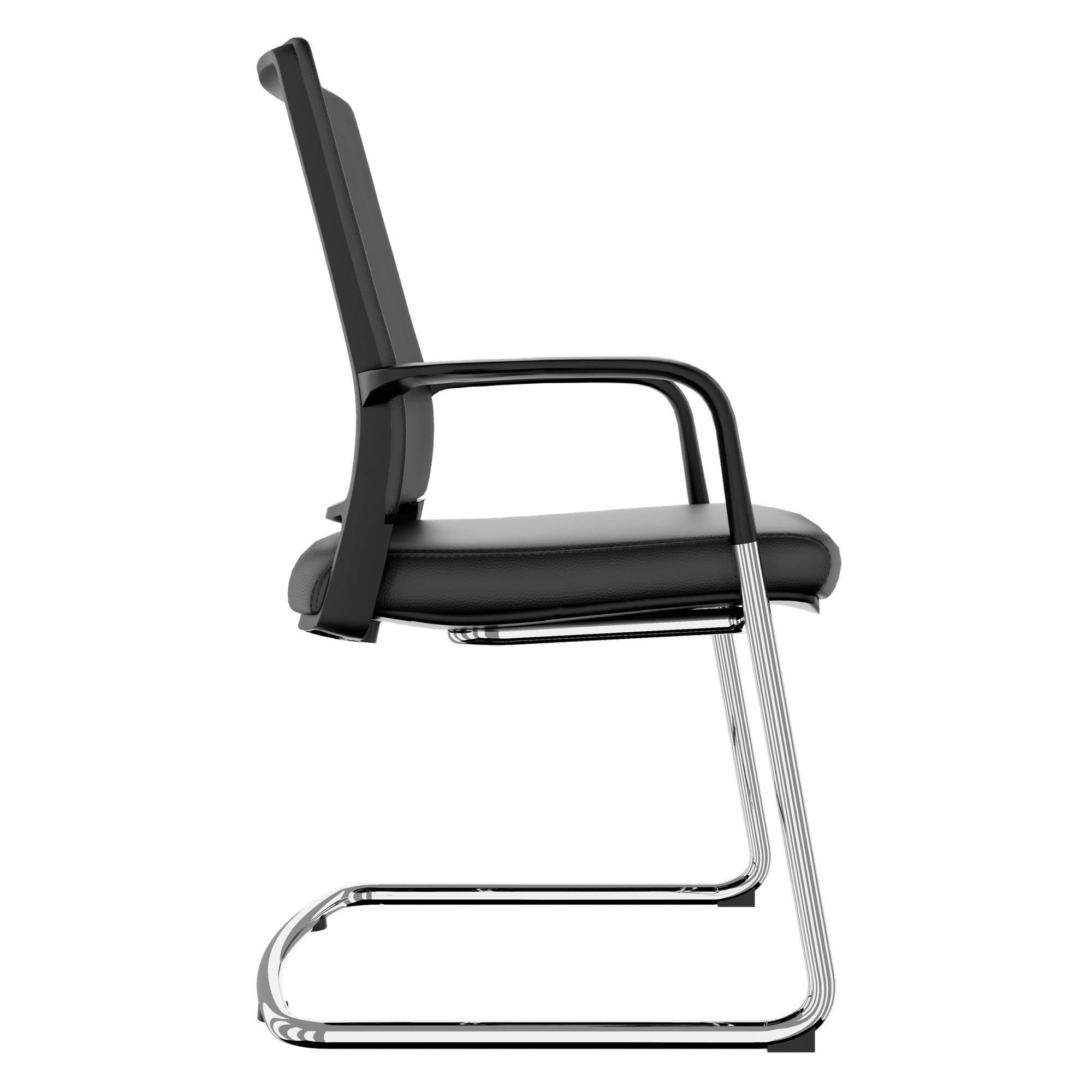 Simple Curve Freifinger, nero - 6 Main Image