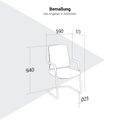 Simple Curve Freifinger, nero - 9 Thumbnail Image