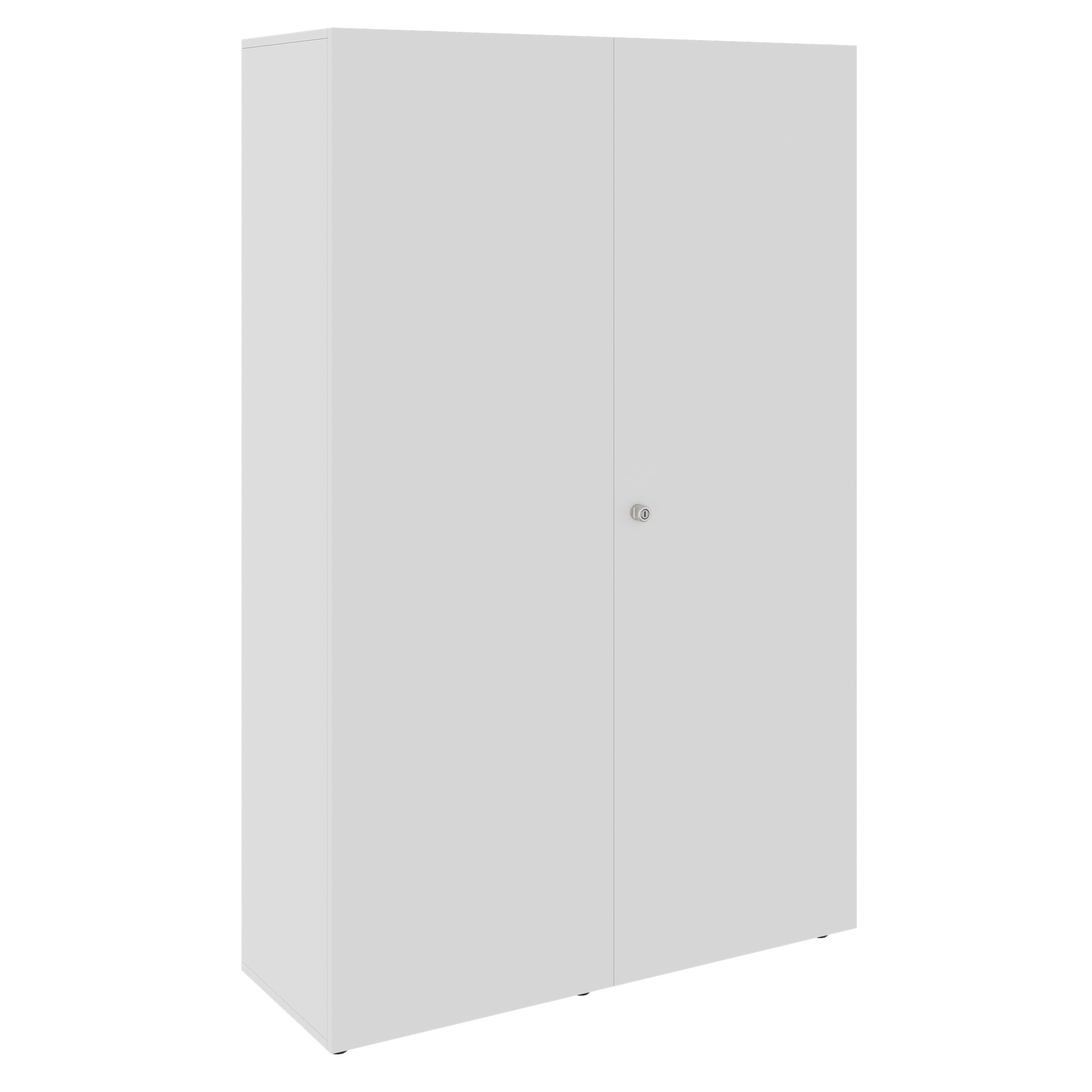 PRO Garderobenschrank | 5 OH, 1200 x 1880 mm, mit Regal, Soft-Close, Grau - 1 Main Image