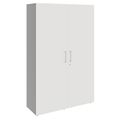 PRO Garderobenschrank | 5 OH, 1200 x 1880 mm, mit Regal, Soft-Close, Graphit / Weiß - 1 Thumbnail Image