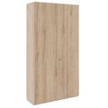 PRO Garderobenschrank | 6 OH, 1200 x 2250 mm, mit Regal, Soft-Close, Natureiche - 1 Thumbnail Image