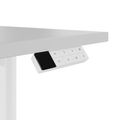 TELDRA Home, 2-Motoren-Schreibtisch | 1200 - 1400 mm, elektrisch höhenverstellbar, Perlgrau TELDRA Home, 2-Motoren-Schreibtisch | 1200 - 1400 mm, elektrisch höhenverstellbar, Perlgrau
