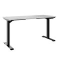 TELDRA Home, Desk a 2 motori | 1200 - 1400 mm, regolabile in altezza elettricamente, grigio perla - 1 Thumbnail Image
