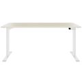 TELDRA Home, 2-Motoren-Schreibtisch | 1600 x 800 mm, elektrisch höhenverstellbar, Ahorn