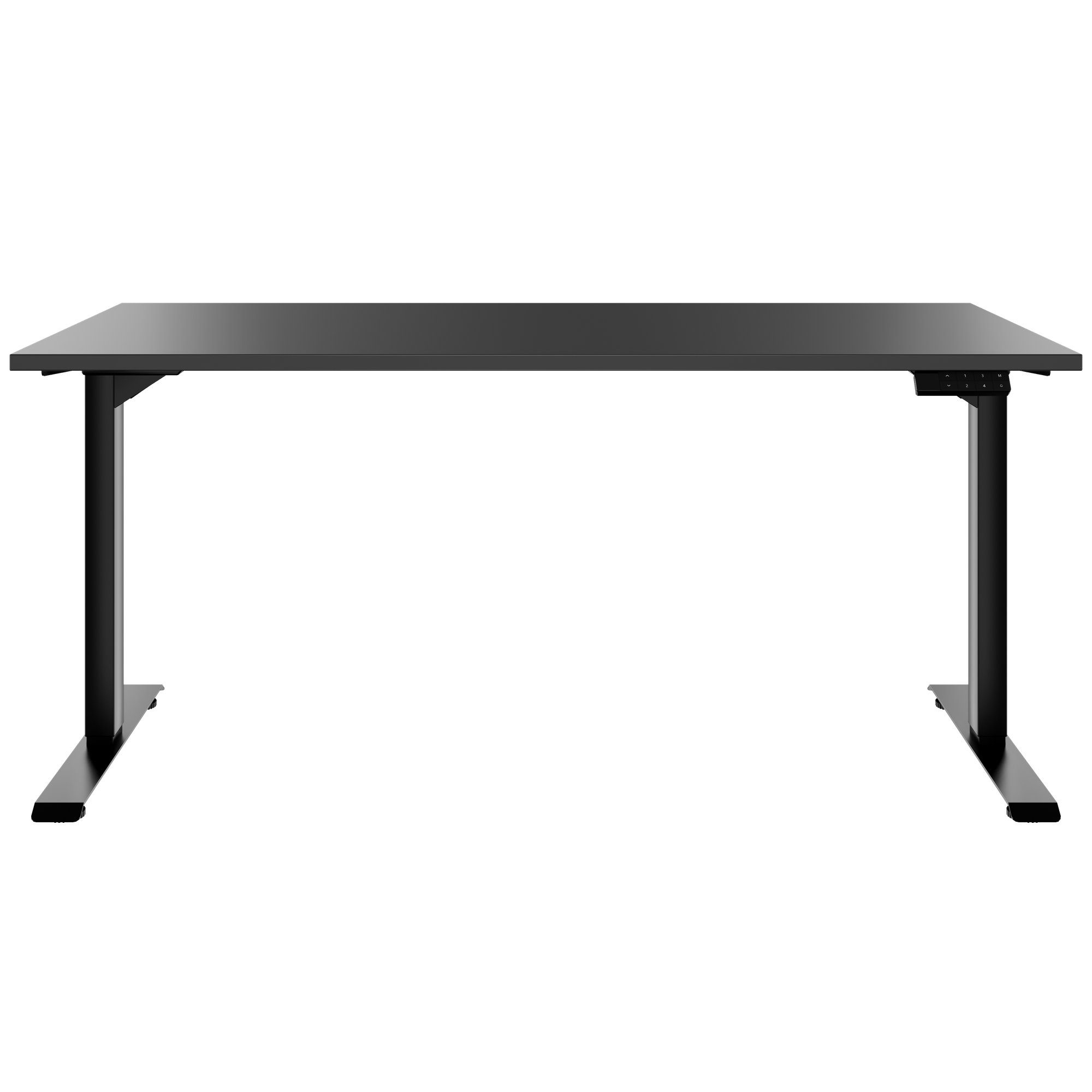 TELDRA Home, Desk a 2 motori | 1600 x 800 mm, regolabile in altezza elettricamente, antracite - 3 Main Image