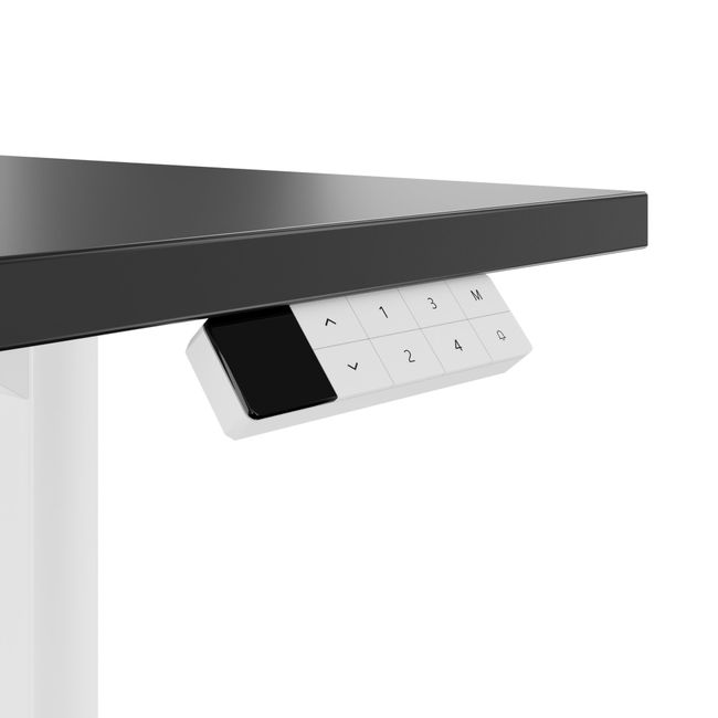 TELDRA Home, 2-Motoren-Schreibtisch | 1600 x 800 mm, elektrisch höhenverstellbar, Anthrazit TELDRA Home, 2-Motoren-Schreibtisch | 1600 x 800 mm, elektrisch höhenverstellbar, Anthrazit