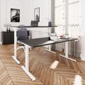 TELDRA Home, Desk a 2 motori | 1600 x 800 mm, regolabile in altezza elettricamente, antracite - 7 Thumbnail Image
