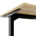 TELDRA Home, 2-Motoren-Schreibtisch | 1600 x 800 mm, elektrisch höhenverstellbar, Wildeiche - 4 Thumbnail Image