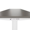 TELDRA Home, 2-Motoren-Schreibtisch | 1600 x 800 mm, elektrisch höhenverstellbar, Cubanitgrau