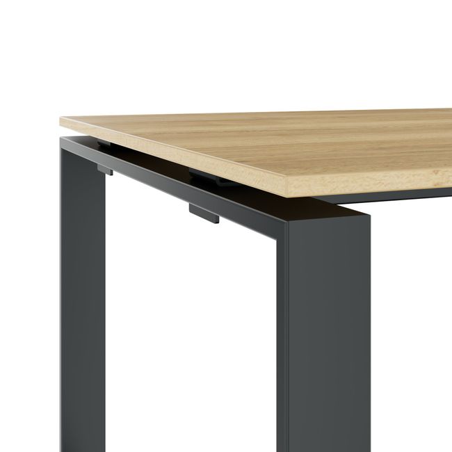 ART Schreibtisch | 2000 x 900 mm, Wildeiche