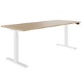 TELDRA Office, Desk a 2 motori | 1200 - 2000 x 800 mm, regolabile in altezza elettricamente, quercia ambra - 1 Thumbnail Image