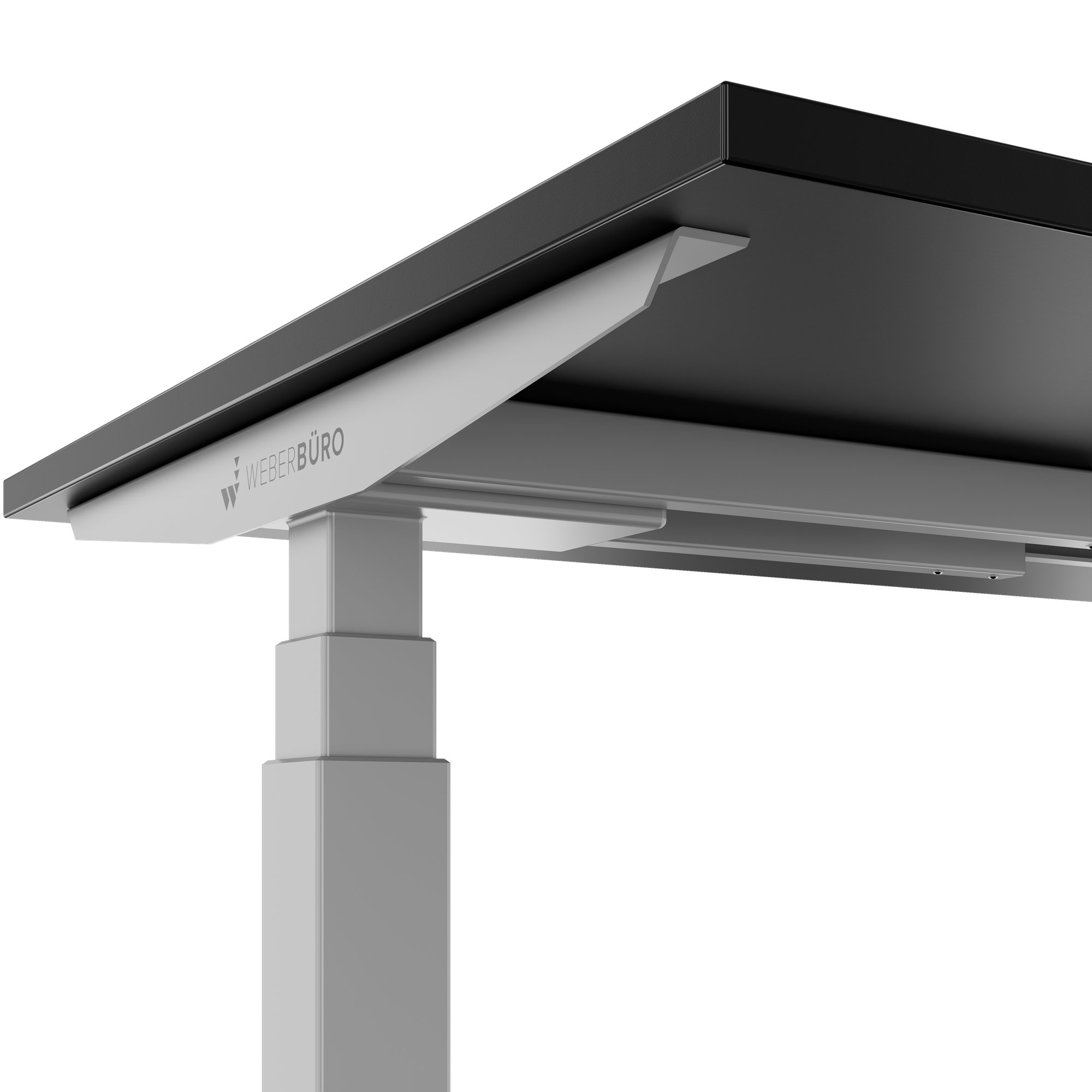 TELDRA Office, Desk a 2 motori | 1200 - 1800 x 800 mm, regolabile in altezza elettricamente, nero - 5 Main Image