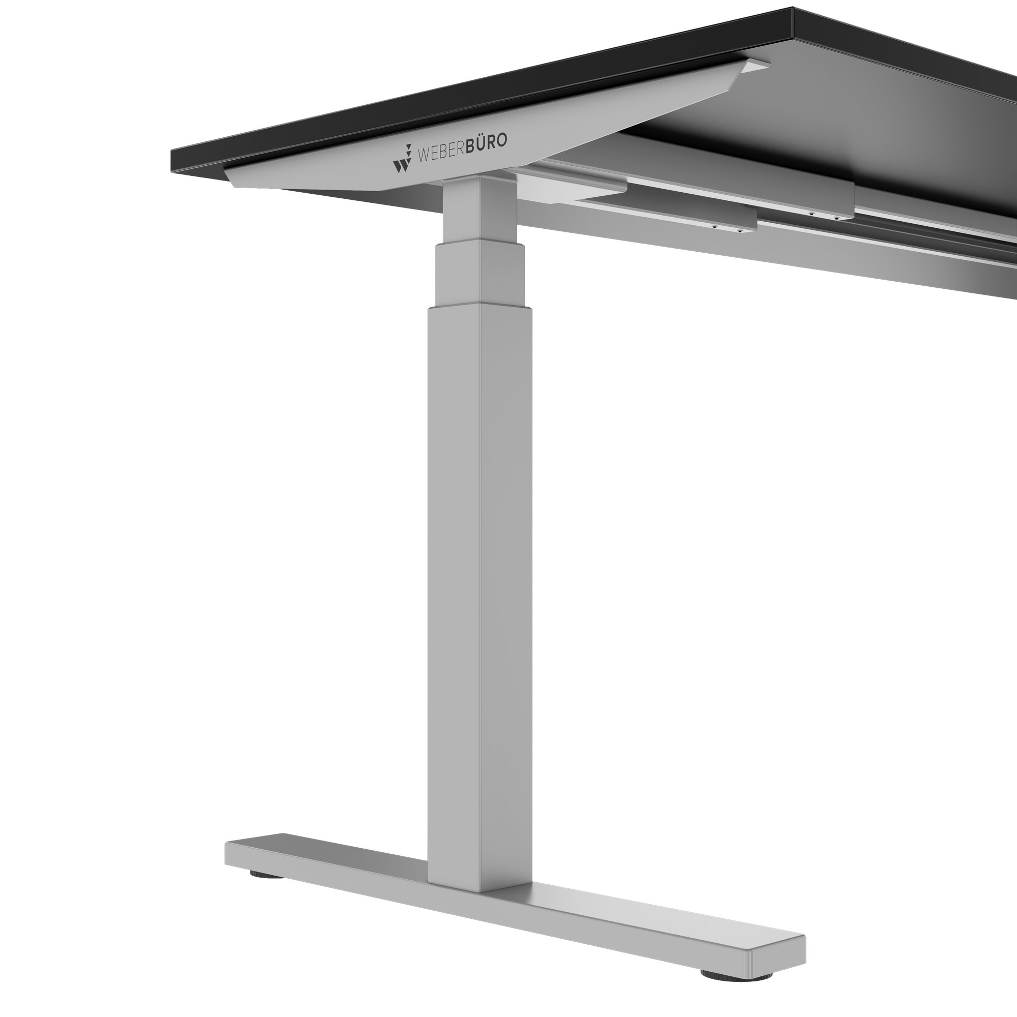TELDRA Office, Desk a 2 motori | 1200 - 1800 x 800 mm, regolabile in altezza elettricamente, nero - 6 Main Image