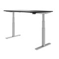 TELDRA Office, Desk a 2 motori | 1200 - 1800 x 800 mm, regolabile in altezza elettricamente, nero - 4 Thumbnail Image